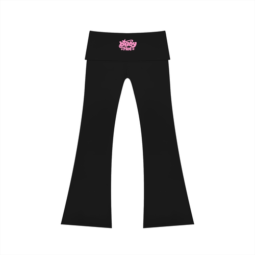 baby riot high rise flared yoga pants